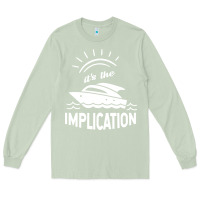 Matcha the implication   its always sunny in philadelphia Long Sleeve Tee - artisFamous