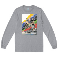 Heather Grey fast and furious 9 Long Sleeve Tee - artisFamous