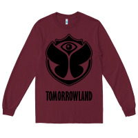 Burgundy tomorrowland around the world Long Sleeve Tee - artisFamous