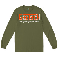 Army Green that great gretsch sound Long Sleeve Tee - artisFamous