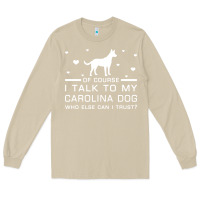 Mushroom carolina dog Long Sleeve Tee - artisFamous