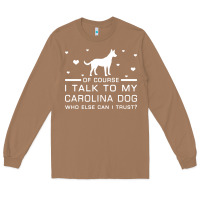 Toasted Coconut carolina dog Long Sleeve Tee - artisFamous
