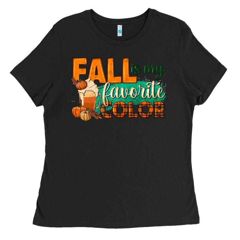 Fall Is My Favorite Color Ladies Tee by BundleAndBundleShop | Teevron