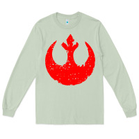 Matcha distressed rebel alliance symbol Long Sleeve Tee - artisFamous