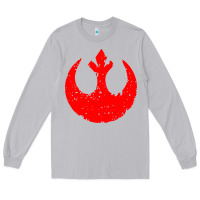 Moon Dust distressed rebel alliance symbol Long Sleeve Tee - artisFamous