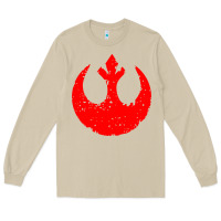 Mushroom distressed rebel alliance symbol Long Sleeve Tee - artisFamous