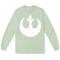 Matcha distressed rebel alliance symbol Long Sleeve Tee - artisFamous