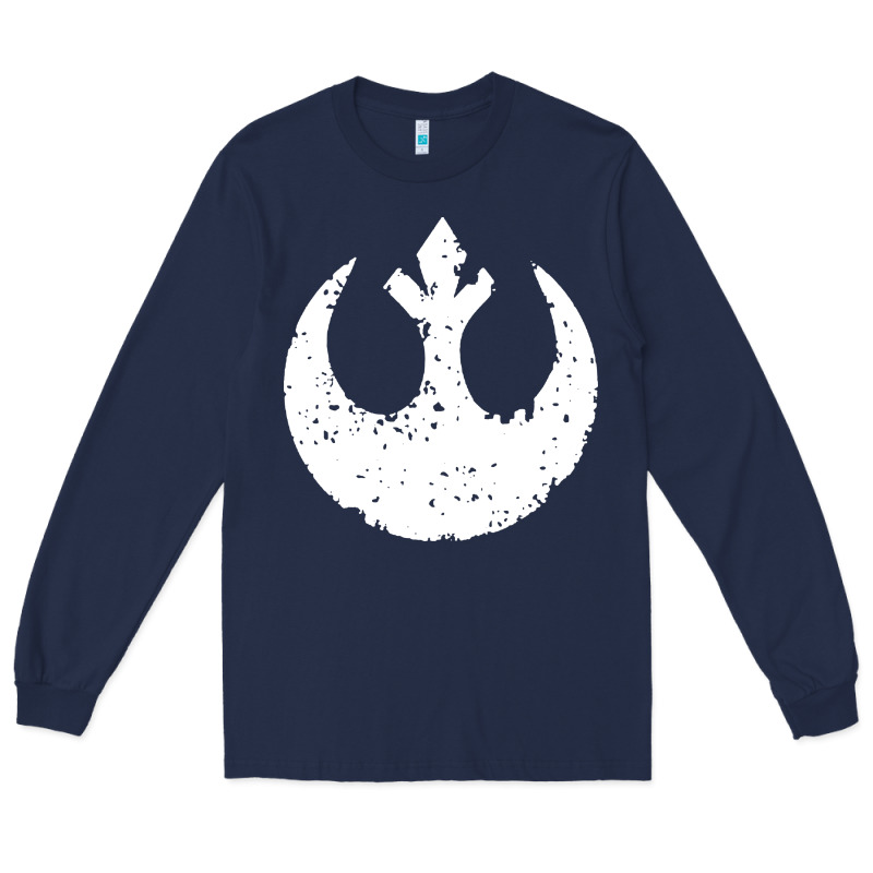 Distressed Rebel Alliance Symbol Long Sleeve Tee by artisFamous | Teevron