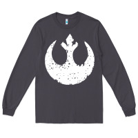 Smoke distressed rebel alliance symbol Long Sleeve Tee - artisFamous