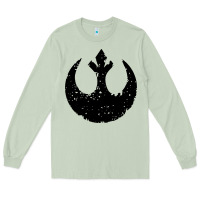 Matcha distressed rebel alliance symbol Long Sleeve Tee - artisFamous
