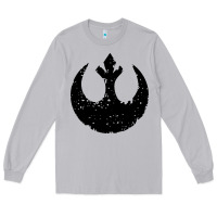 Moon Dust distressed rebel alliance symbol Long Sleeve Tee - artisFamous
