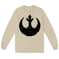 Mushroom distressed rebel alliance symbol Long Sleeve Tee - artisFamous