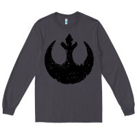 Smoke distressed rebel alliance symbol Long Sleeve Tee - artisFamous