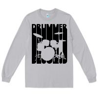 Moon Dust vintage retro drummer Long Sleeve Tee - artisFamous