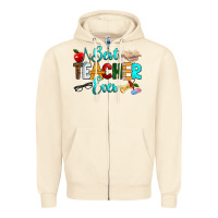 Sandshell best teacher ever Zipper Hoodie - RanaPortraitStore