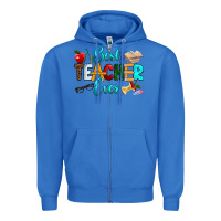 True Royal best teacher ever Zipper Hoodie - RanaPortraitStore