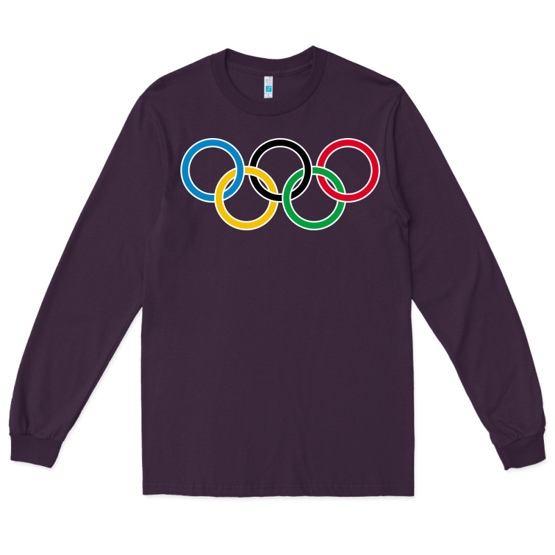 Olympic Rings Long Sleeve Tee by artisFamous | Teevron