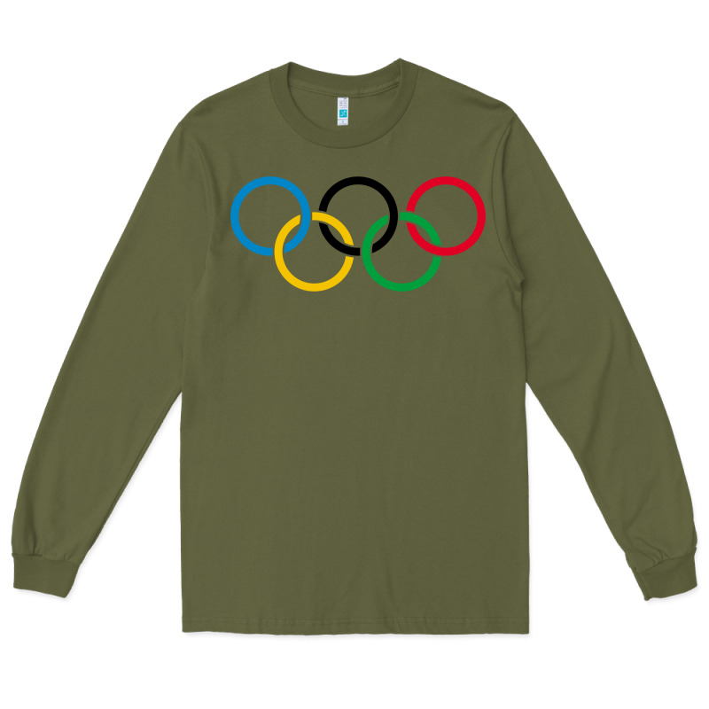 Olympic Rings Long Sleeve Tee by artisFamous | Teevron