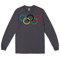 Smoke Olympic Rings Long Sleeve Tee - artisFamous
