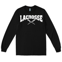 Black lacrosse Long Sleeve Tee - artisFamous