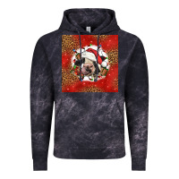 Cloud Black christmas cow Vintage Hoodie - LillyAllenDesigns