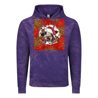 Cloud Purple christmas cow Vintage Hoodie - LillyAllenDesigns