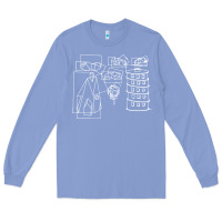 Colony Blue modest Long Sleeve Tee - artisFamous