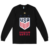 Black uswnt unisex Long Sleeve Tee - artisFamous