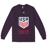 Plum uswnt unisex Long Sleeve Tee - artisFamous