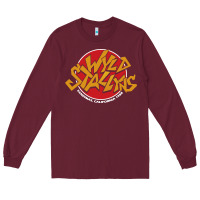 Burgundy wyld stallyns Long Sleeve Tee - artisFamous