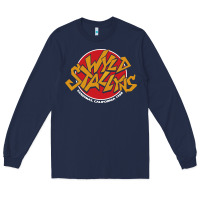 Navy wyld stallyns Long Sleeve Tee - artisFamous