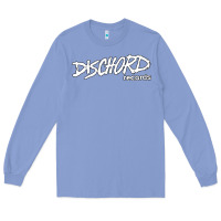 Colony Blue Discord American Label Record Long Sleeve Tee - artisFamous