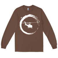 Chestnut helicopter Long Sleeve Tee - artisFamous