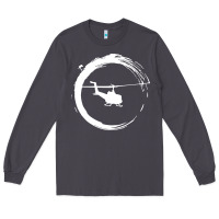 Smoke helicopter Long Sleeve Tee - artisFamous