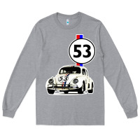Heather Grey herbie 53 Long Sleeve Tee - artisFamous