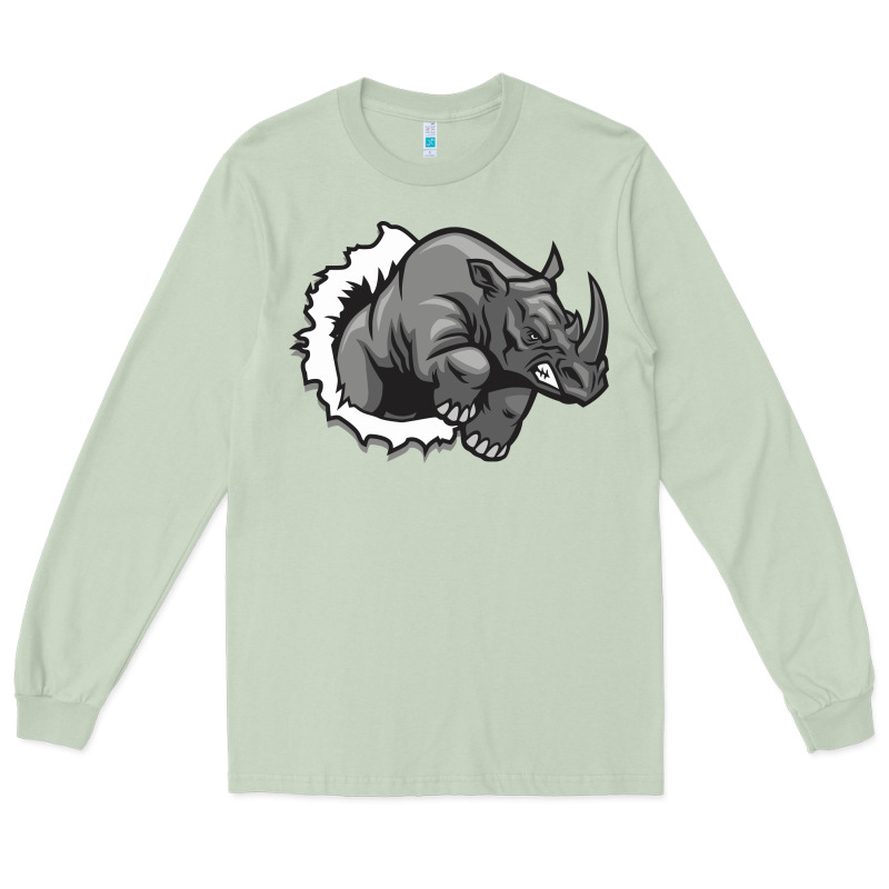 Rhino Long Sleeve Tee by artisFamous | Teevron