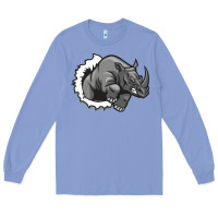 Colony Blue Rhino Long Sleeve Tee - artisFamous