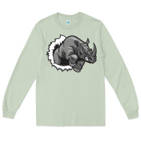 Matcha Rhino Long Sleeve Tee - artisFamous