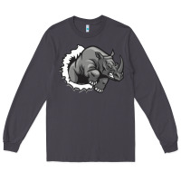 Smoke Rhino Long Sleeve Tee - artisFamous