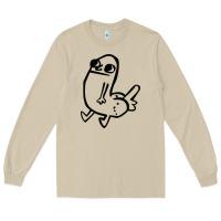 Mushroom Dickbutt Long Sleeve Tee - artisFamous