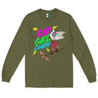Army Green BAD GIRL COVEN - THE OWL HOUSE Long Sleeve Tee - artisFamous