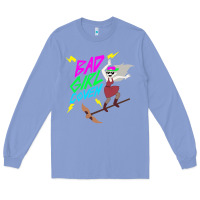 Colony Blue BAD GIRL COVEN - THE OWL HOUSE Long Sleeve Tee - artisFamous