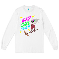 White BAD GIRL COVEN - THE OWL HOUSE Long Sleeve Tee - artisFamous