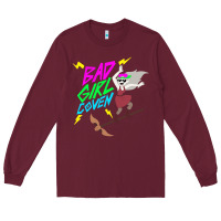 Burgundy BAD GIRL COVEN - THE OWL HOUSE Long Sleeve Tee - artisFamous