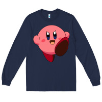 Navy Kirby's Adventure Long Sleeve Tee - artisFamous