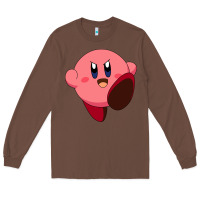 Chestnut Kirby's Adventure Long Sleeve Tee - artisFamous