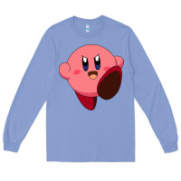 Colony Blue Kirby's Adventure Long Sleeve Tee - artisFamous