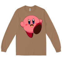 Toasted Coconut Kirby's Adventure Long Sleeve Tee - artisFamous