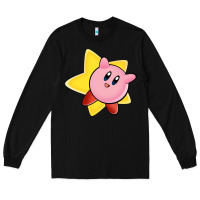 Black Kirby's Adventure Long Sleeve Tee - artisFamous