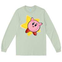 Matcha Kirby's Adventure Long Sleeve Tee - artisFamous